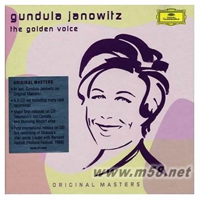 Golden Voice 黃金之聲 盒裝五CD專輯正面圖片