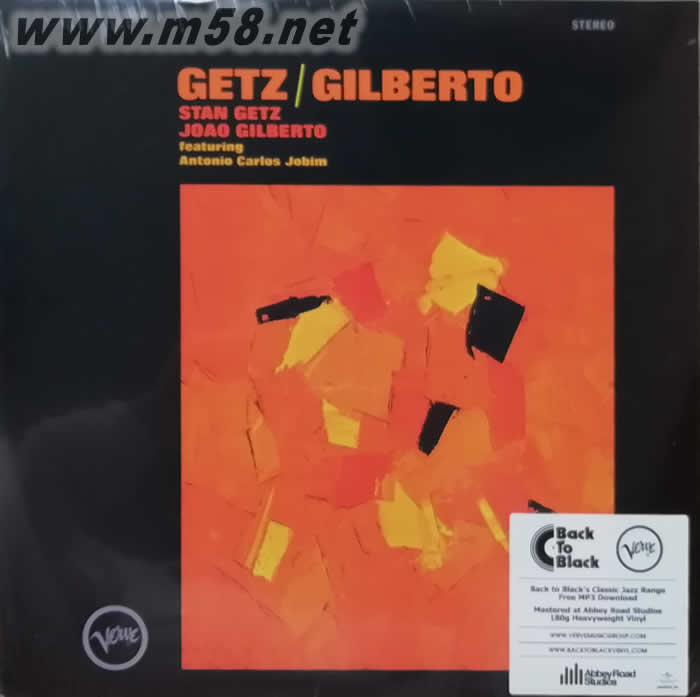 Getz/Gilberto (180g 33RPM LP) 黑膠專輯正面圖片