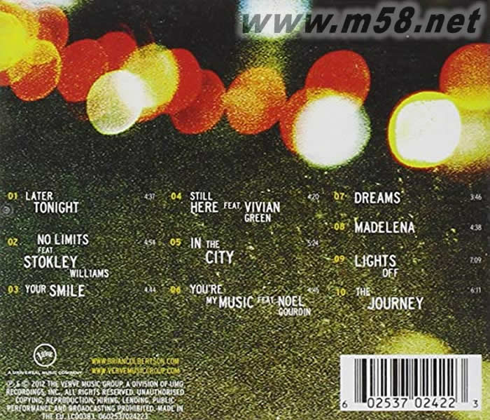 Dreams 美版專輯背面圖片