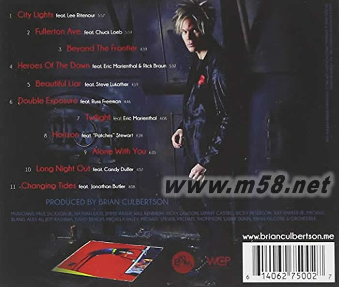 Another Long Night Out 美版專輯背面圖片