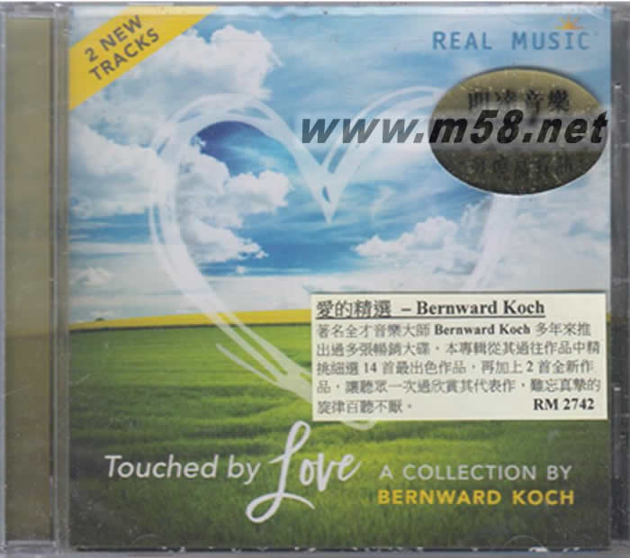 愛的精選 TOUCHED BY LOVE 新世紀純音樂專輯正面圖片