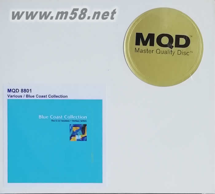 美國藍岸精選 24K金碟 母盤直刻 示范天碟CD 24K金碟 MQDCD專輯正面圖片