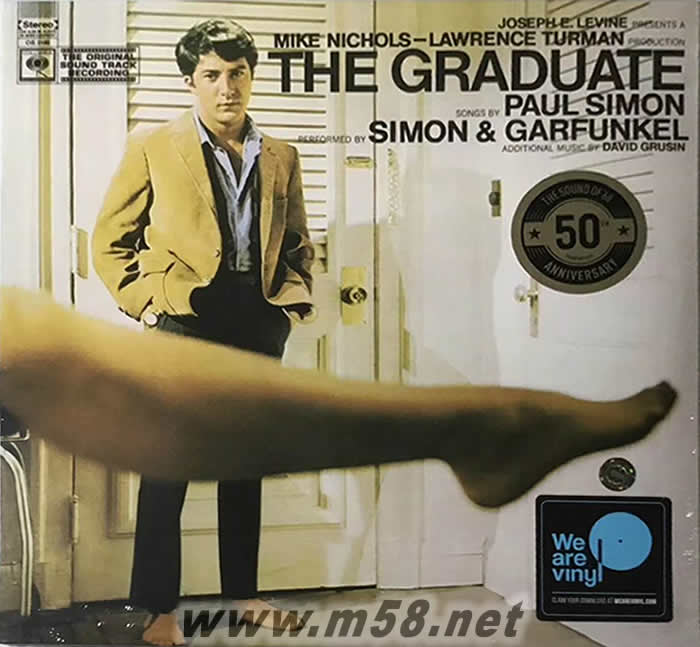 THE GRADUATE ORIGINAL SOUND TRACK RECORDING畢業生原聲大碟 黑膠專輯背面圖片