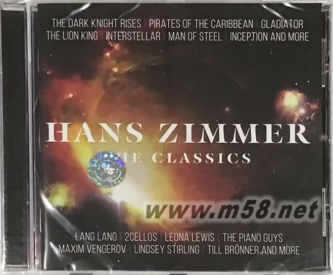 HANS ZIMMER The Classics專輯正面圖片