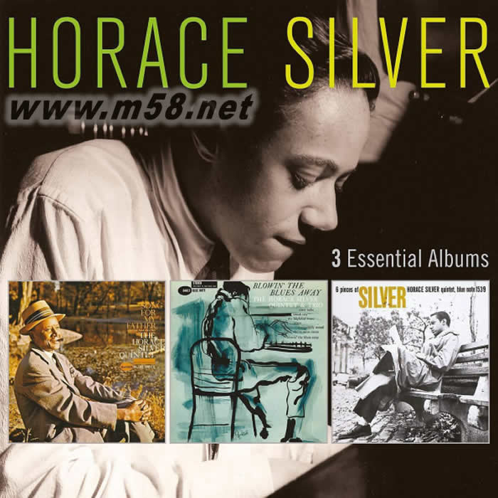 Horace Silver 3 Essential Albums 爵士鋼琴大師(2019爵士3CD套裝)專輯正面圖片