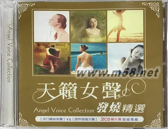 天籟女聲發燒精選 雙CD專輯正面圖片