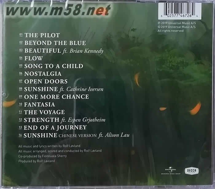 Storyteller (Special Edition新世紀(jì)純音樂(lè))專輯背面圖片