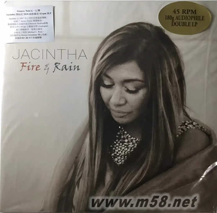 Fire & Rain 180g 45RPM LP 黑膠專輯正面圖片