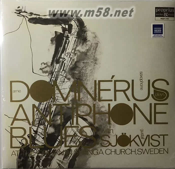 Antiphone Blues-Arne Domnerus 白教堂 黑膠專輯正面圖片