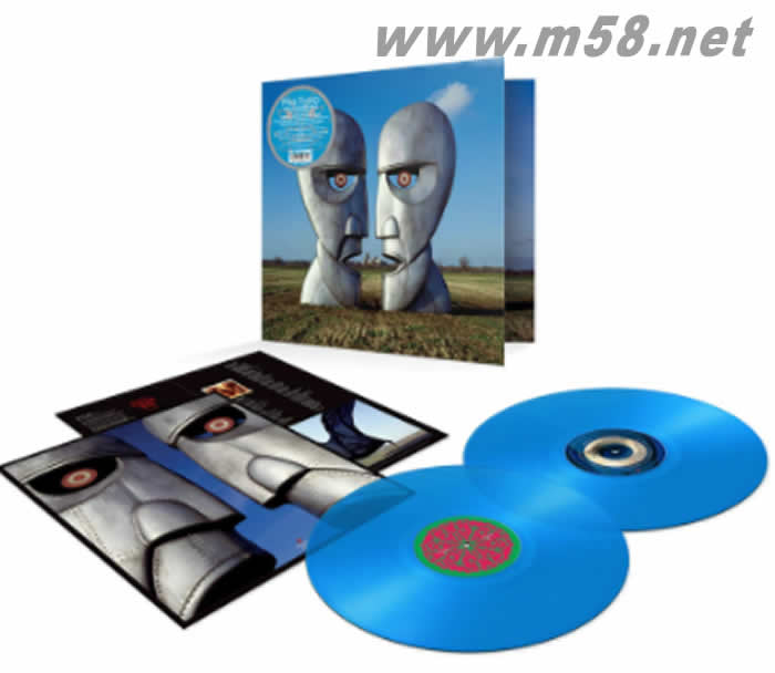 The Division Bell 藩籬警鐘 25周年限量透明藍色彩膠 (2LP黑膠 25周年限量紀念版藍膠)專輯正面圖片