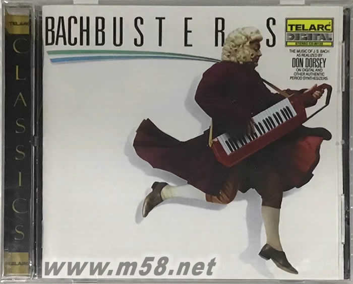 電子巴赫 Don Dorsey - Bach Busters專輯正面圖片