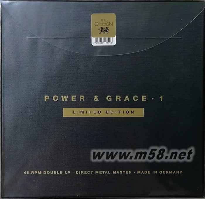 Gryphon貴豐 - 聲的魔力示范盤 雙黑膠 限量專輯背面圖片