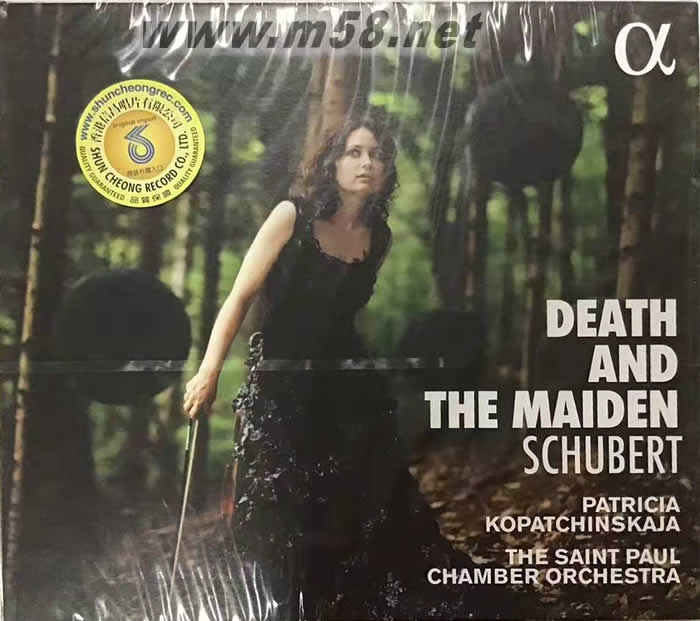 舒伯特 A Death and the Maiden SCHUBERT專輯正面圖片
