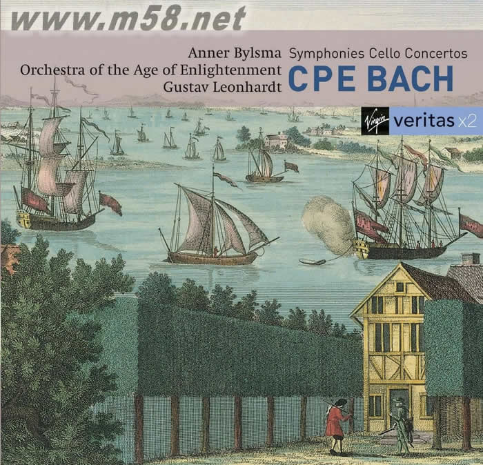 C.P.E Bach: Symphonies; Cello Concertos專輯正面圖片