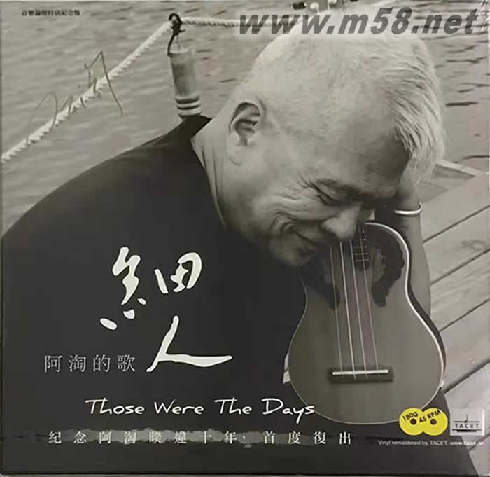 阿淘的歌 細(xì)人 180g 45RPM LP 雙黑膠專輯正面圖片