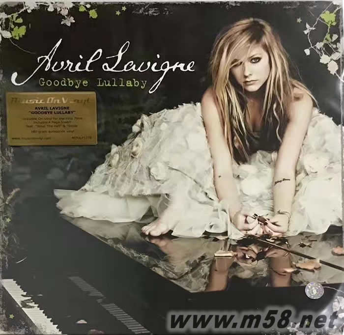 Goodbye Lullaby再見搖籃曲(晶亮翠綠彩膠2LP ) 雙黑膠專輯正面圖片