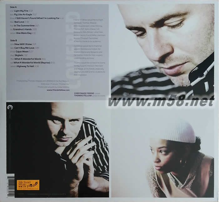 Covered非凡系列 靚歌重現 黑膠專輯背面圖片