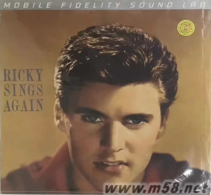 Ricky Sings Again 180g 33RPM LP 黑膠專輯正面圖片