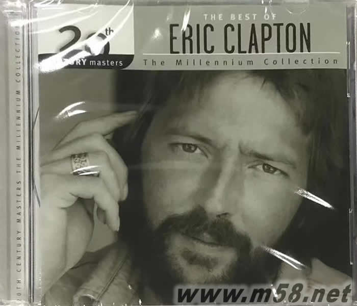 20th Century Masters 20世紀吉它之神 The Best of Eric Clapton CD(美版)專輯正面圖片