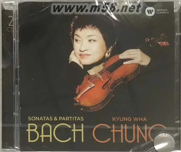 BACH – SONATAS & PARTITAS 巴赫 無伴奏小提琴組曲專輯正面圖片