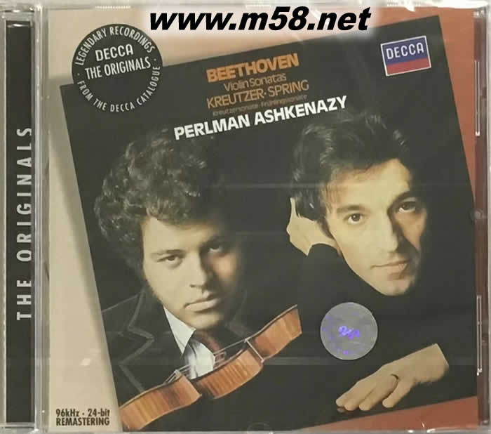 貝多芬:小提琴協(xié)奏曲 克羅采 春 Beethoven: Violin Sonatas大禾花版專輯正面圖片