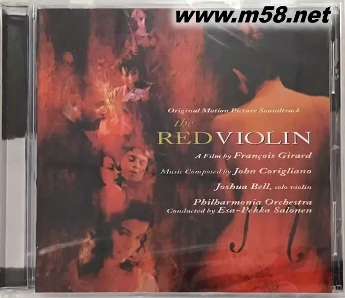 The Red Violin紅色小提琴協奏曲專輯正面圖片