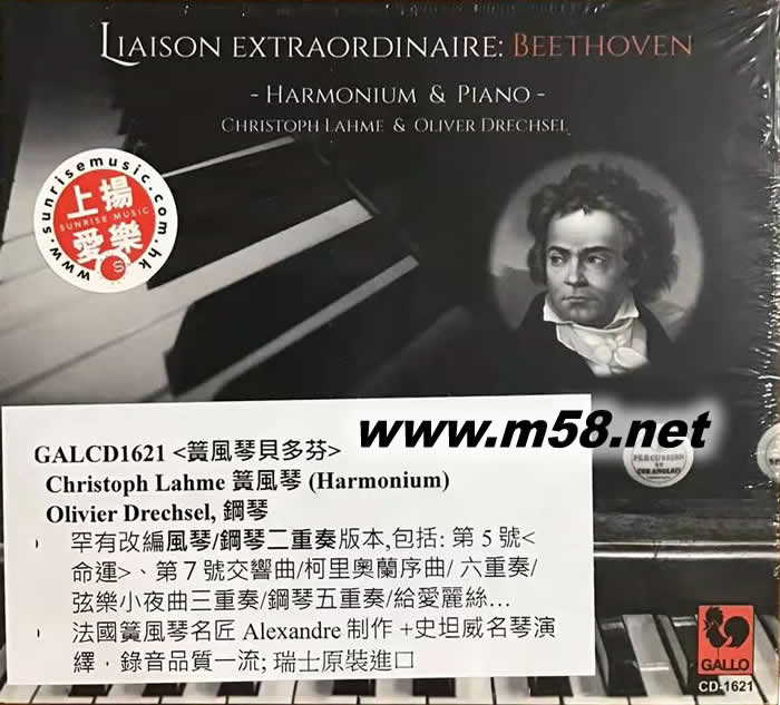 簧風琴貝多芬Liaison Extraordinaire : Beethoven : Period Arrangements for Harmonium-Piano Duo專輯正面圖片
