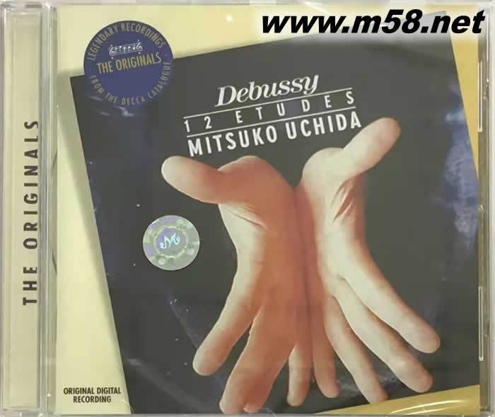 DEBUSSY 12 ETUDES 德布西 - 十二首練習曲 大禾花版專輯正面圖片