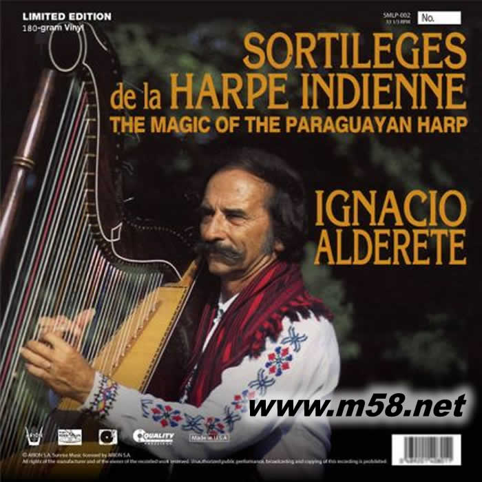 敲擊豎琴Mamba Percussions Vol. 1 Paraguayan Harp 蛇頭 黑膠 限量版專輯正面圖片