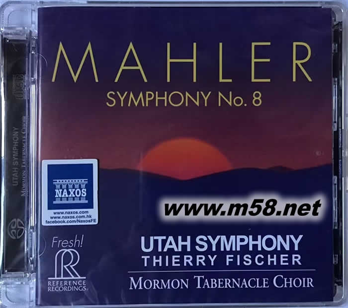 馬勒 第8交響曲Mahler : Symphony No. 8 雙SACD專輯正面圖片
