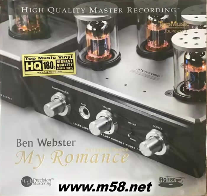 口水花My Romance 我的羅曼史 Audiophile 黑膠專輯正面圖片