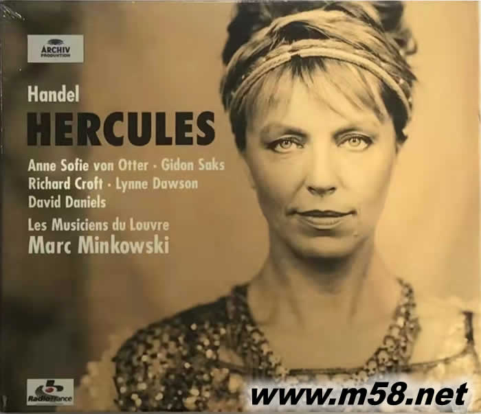 韓德爾 HANDEL HERCULES 3CD套裝專輯正面圖片