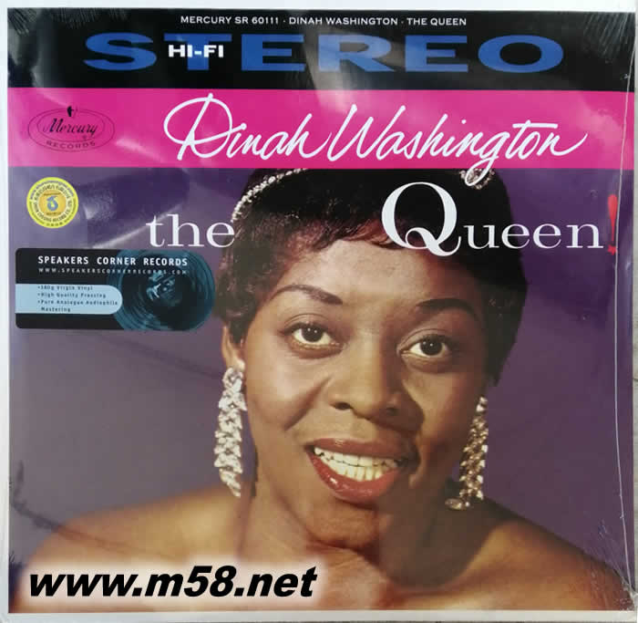 爵士皇后 dinah washington - The Queen 黑膠專輯正面圖片