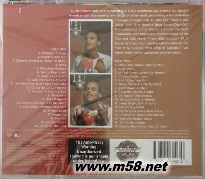 THE ESSENTIAL 雙碟專輯背面圖片