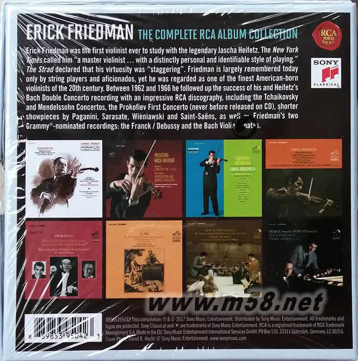 RCA錄音全集 9CD套裝專輯背面圖片