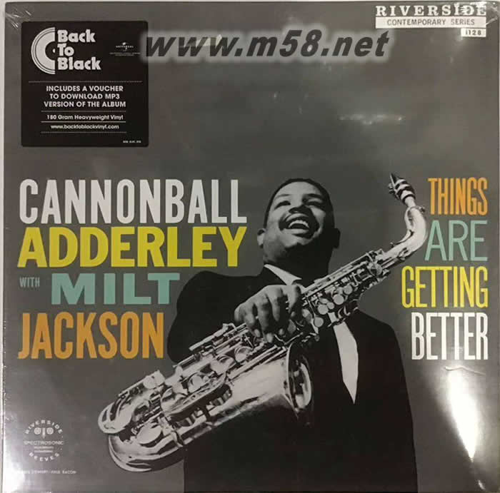 事情在好轉 THINGS ARE GETTING BETTER 180g 33RPM LP 黑膠專輯正面圖片