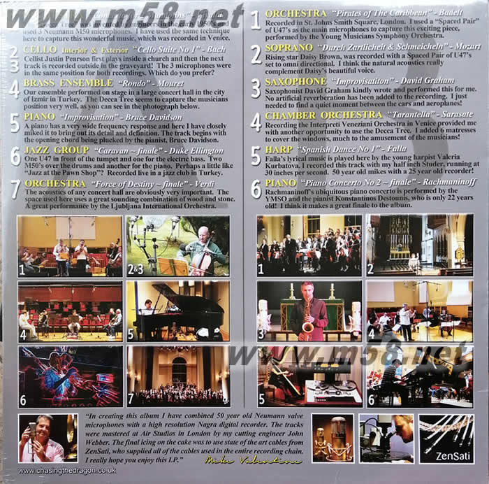 追龍 Chasing The Dragon (180g LP) (發(fā)燒Mike黑膠)專輯背面圖片