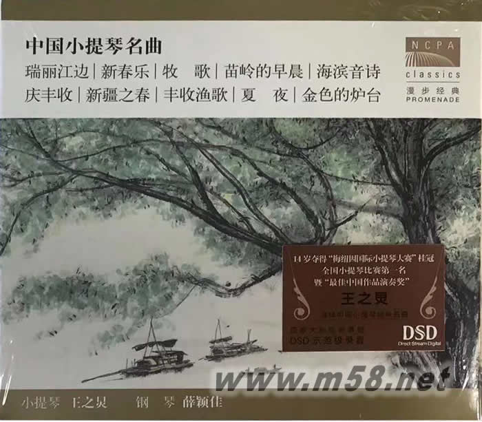 中國小提琴名曲 DSD(國家大劇院系列)專輯正面圖片