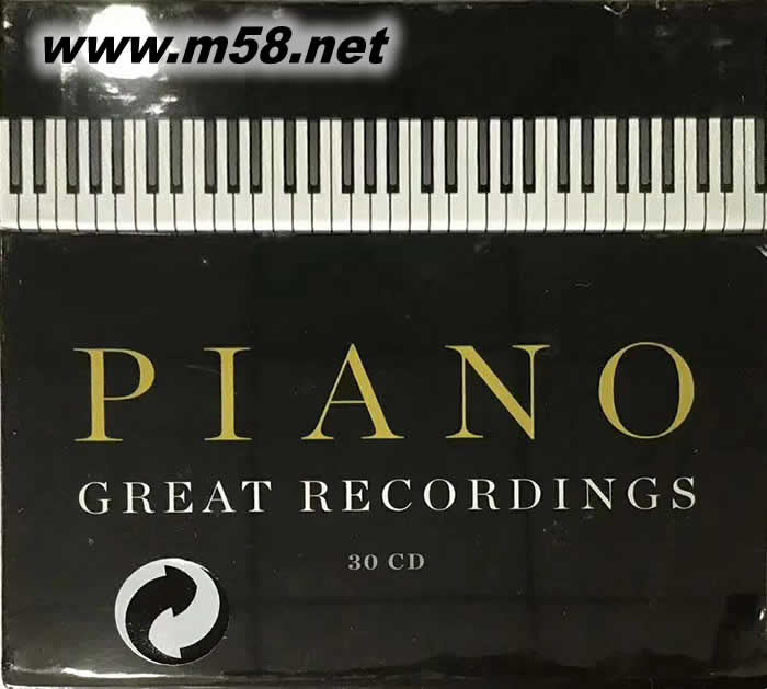 RCA偉大鋼琴錄音 Great Piano Recordings (30CD大套裝)專輯正面圖片