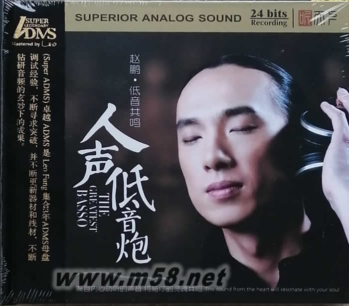 低音共鳴 人聲低音炮 ADMS專輯正面圖片