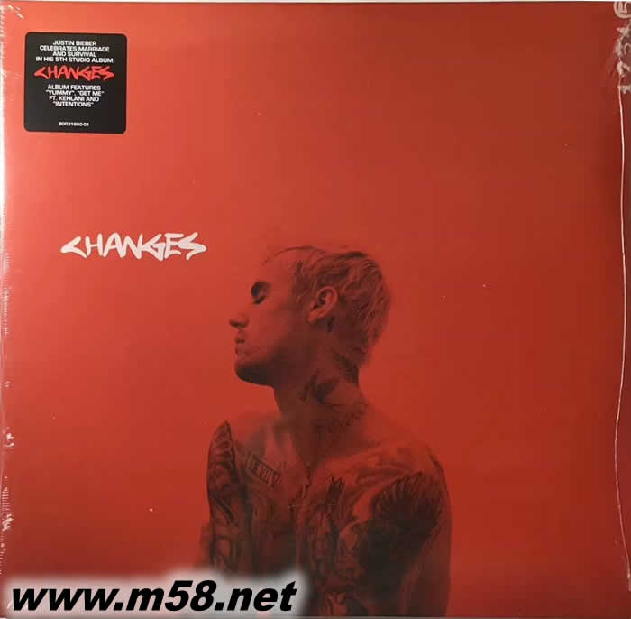 Changes 紅膠 黑膠專輯正面圖片