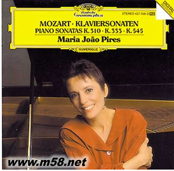 Mozart:Piano Sonatas 莫扎特:鋼琴奏鳴曲專輯正面圖片