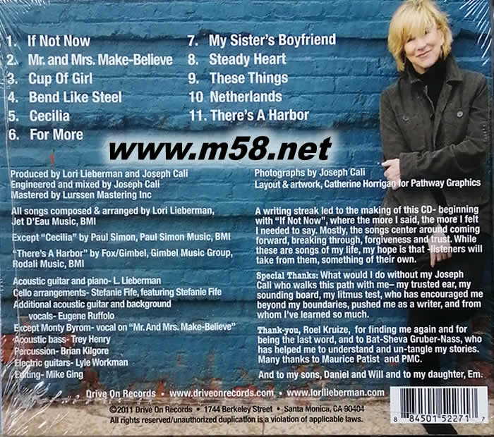 BEND LIKE STEEL 鐵一般彎 (民謠歌后)專輯背面圖片