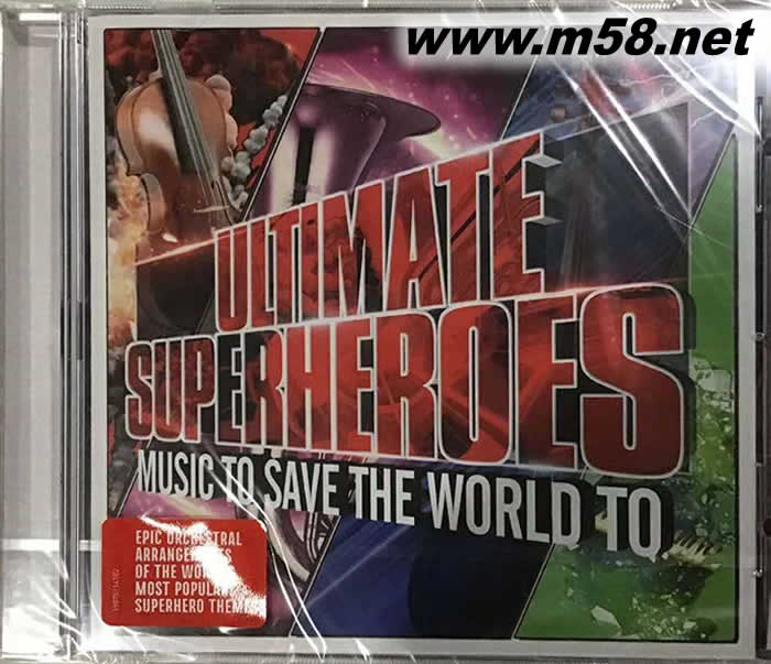 Ultimate Superheroes 超級英雄之電影主題配樂專輯正面圖片