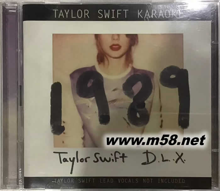 泰勒斯威夫特 1989 KARAOKE CD+DVD專輯正面圖片