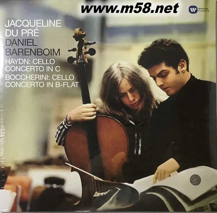 HAYDN 海頓:大協(xié)博凱里尼:大協(xié) 杜普蕾 巴倫博伊姆 黑膠專輯正面圖片