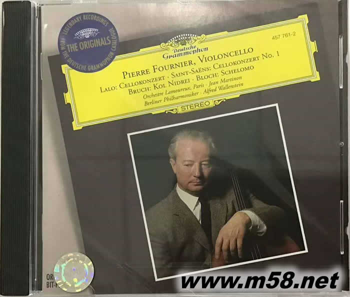 LALO & SAINT-SAENS: CELLO CONCERTOS 拉羅、圣桑:大提琴協奏曲 大禾花版專輯正面圖片