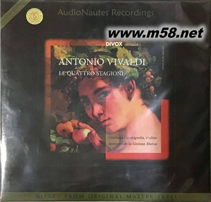 古琴四季 ANTONIO VIVALDI LE QUATTRO STAGIONI 黑膠專輯正面圖片