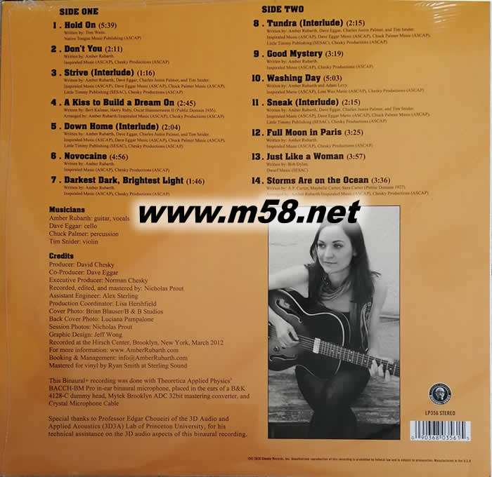 發燒民謠Sessions from the 17th Ward 黑膠 黃膠專輯背面圖片