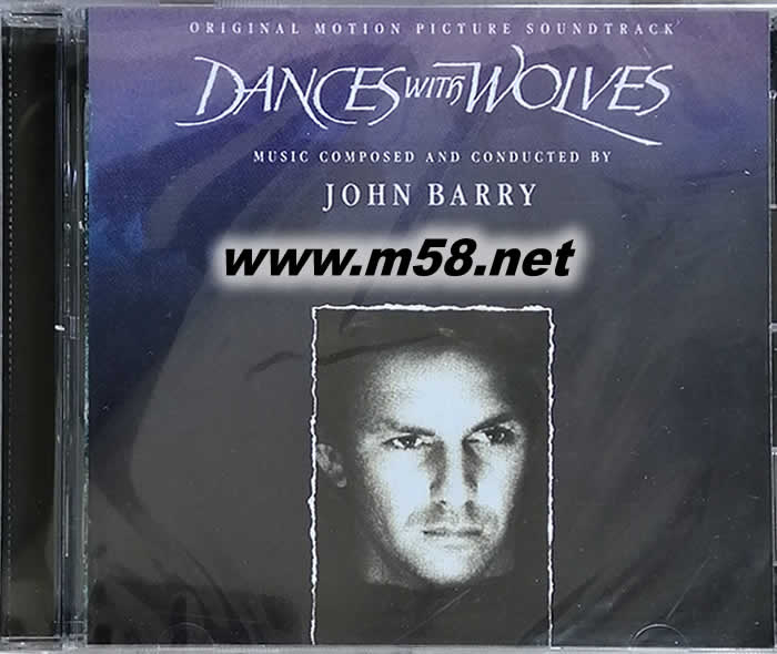 DANCES WITH WOLVES與狼共舞原聲碟專輯正面圖片
